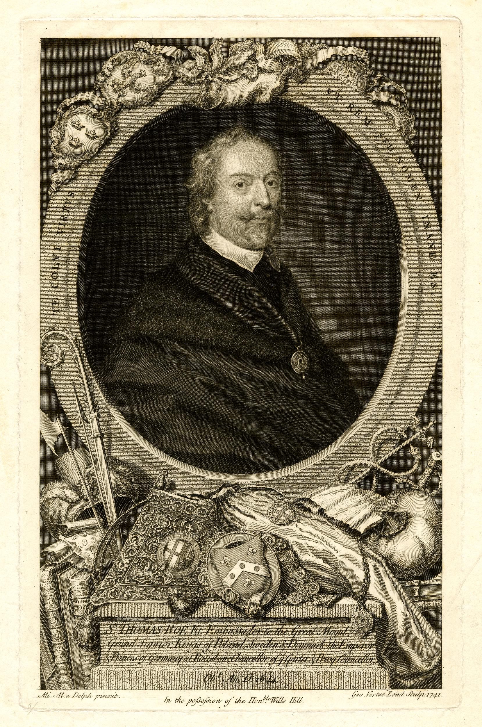 Frontispiece of Sir Thomas Roe