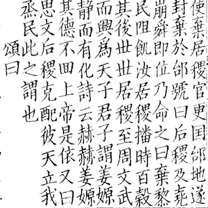 Image of Chinese characters