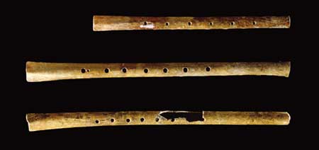 Neolithic bone flutes