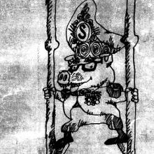 US pamphlet parody of Nicaraguan dictator Anastasio Somoza Debayle