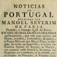 Title page of Noticias de Portugal