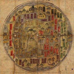 Korean world map Korean world map